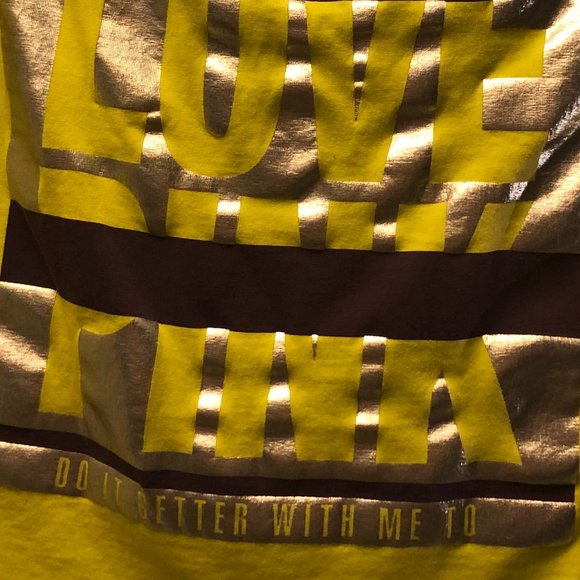 LOVE PINK, Cropped Tee - Picture 3 of 3